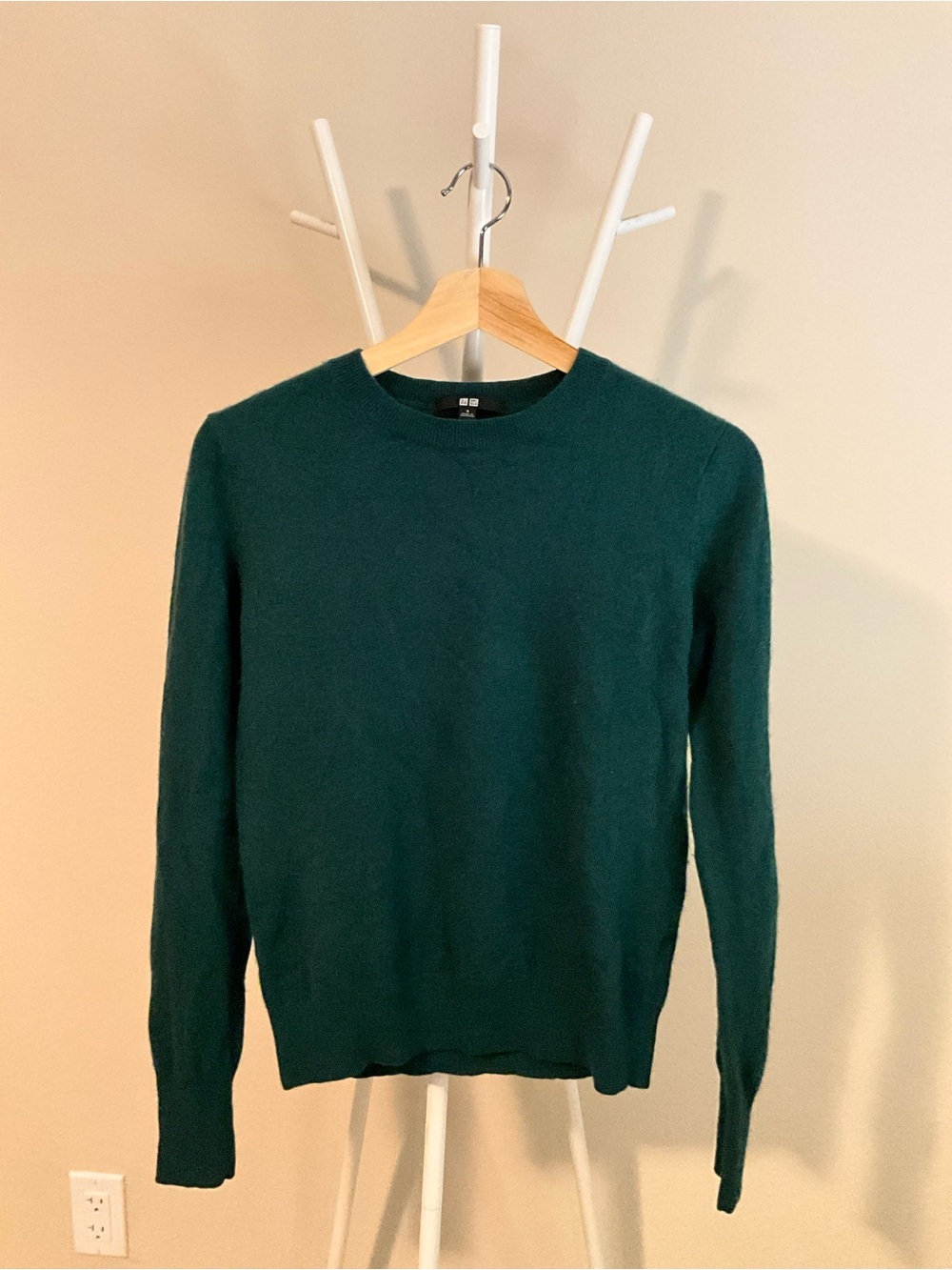 Uniqlo Women's 100% Cashmere Crewneck Sweater - Deep Green